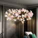 Circular Blossom Chandelier.