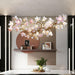 Circular Blossom Chandelier.