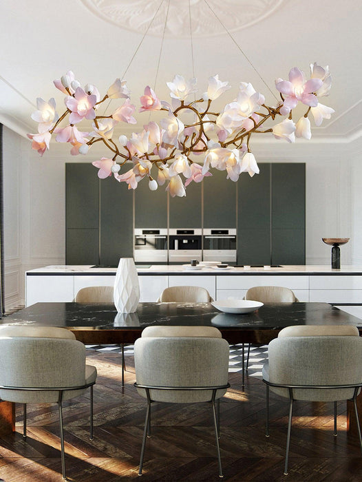 Circular Blossom Chandelier - DWHOME