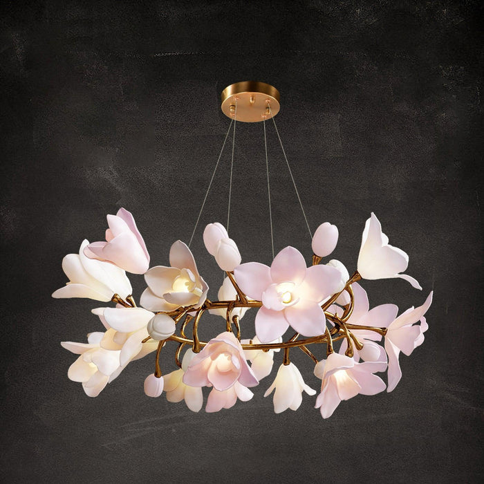 Circular Blossom Chandelier - DWHOME