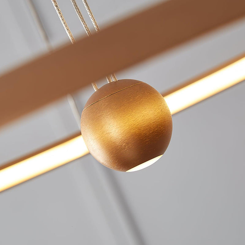 Circular LED Chandelier-DWHOME