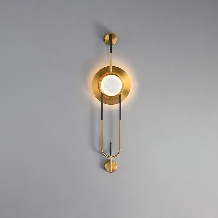 Circular Marble Wall Light - DWHOME