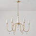 Clay Chandelier-DWHOME