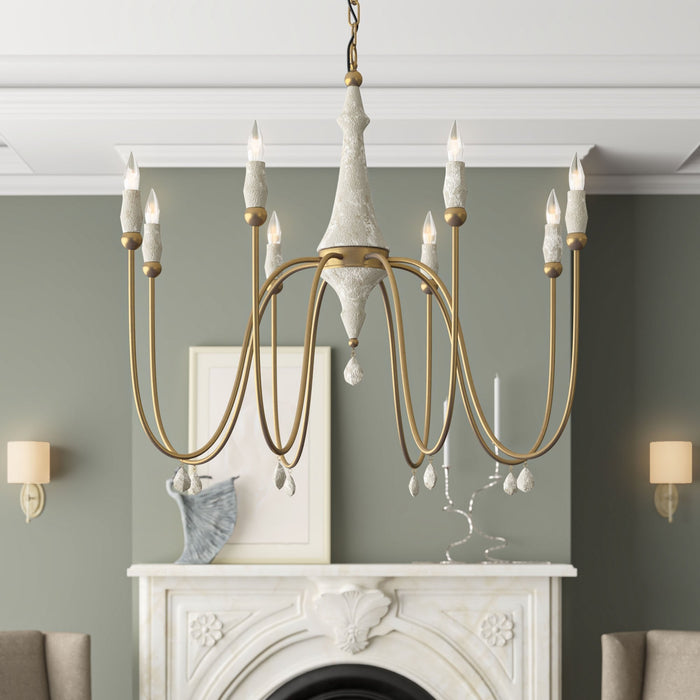 Clay Chandelier-DWHOME