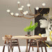 Madelyn Rustic Branch Chandelier Frosted/Clear Ball.