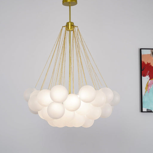 Bubble Chandelier.