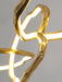 Cloud Rings Series Brass Chandelier - DWHOME