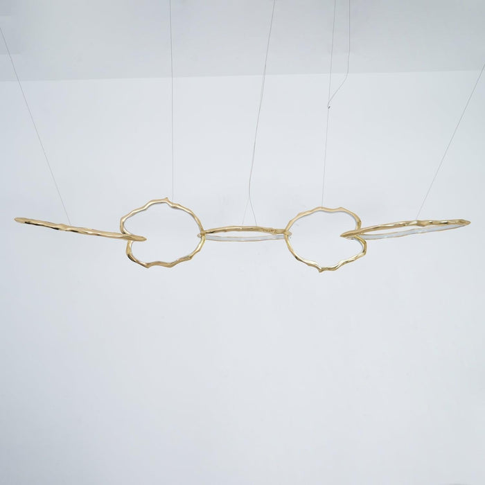 Cloud Rings Series Brass Chandelier - DWHOME