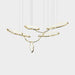 Cloud Rings Series Brass Chandelier - DWHOME