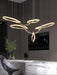 Cloud Rings Series Brass Chandelier - Vakkerlight