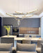 Cloud Rings Series Brass Chandelier - DWHOME