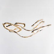 Cloud Rings Series Brass Chandelier-DWHOME