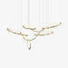 Cloud Rings Series Brass Chandelier - DWHOME