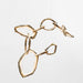 Cloud Rings Series Brass Chandelier - DWHOME