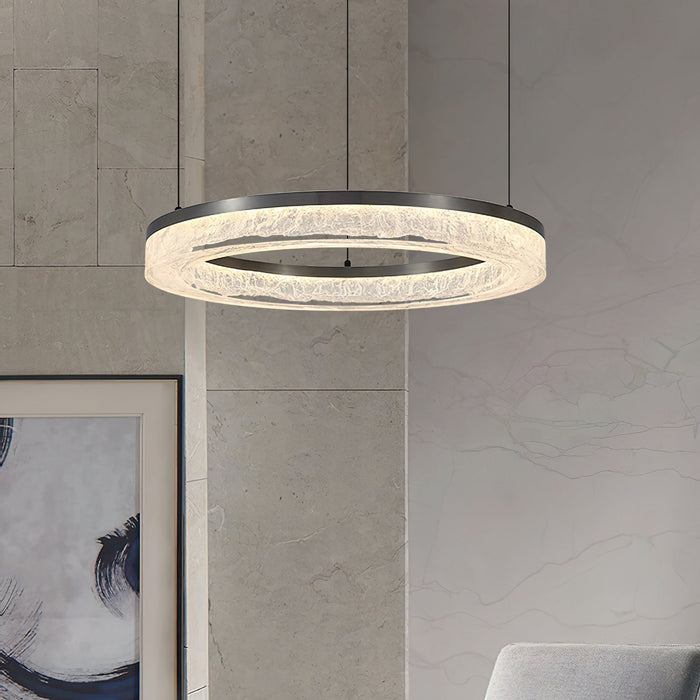 Coblitz Round LED Chandelier-DWHOME