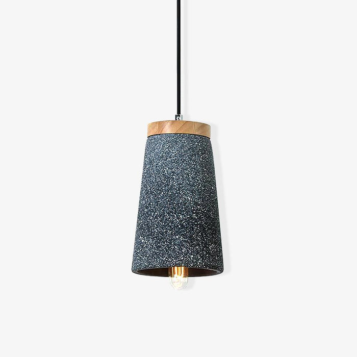 Coburg Wood Cement Pendant Light.