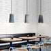 Coburg Wood Cement Pendant Light.