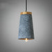 Coburg Wood Cement Pendant Light.