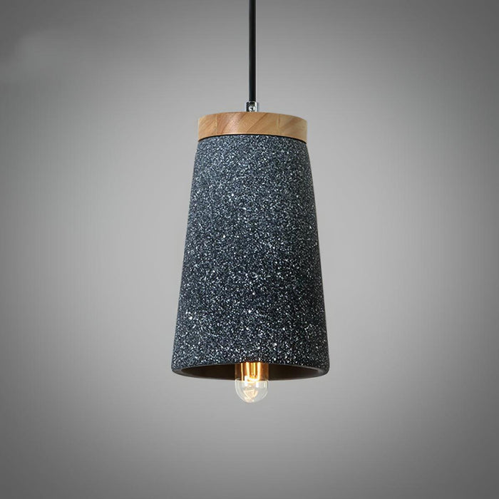 Coburg Wood Cement Pendant Light.