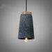 Coburg Wood Cement Pendant Light.