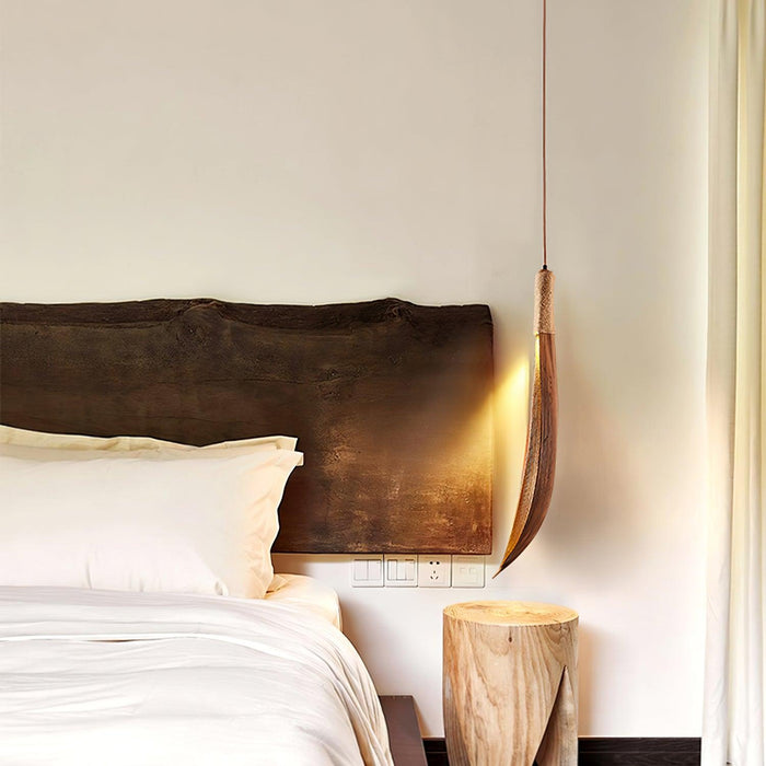Cocoa Leaf Pendant Lamp-DWHOME