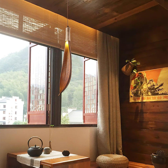 Cocoa Leaf Pendant Lamp-DWHOME