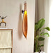 Cocoa Leaf Wall Sconce-DWHOME