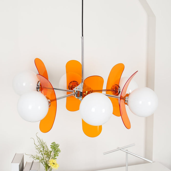 Coloured Sputnik Chandelier-DWHOME