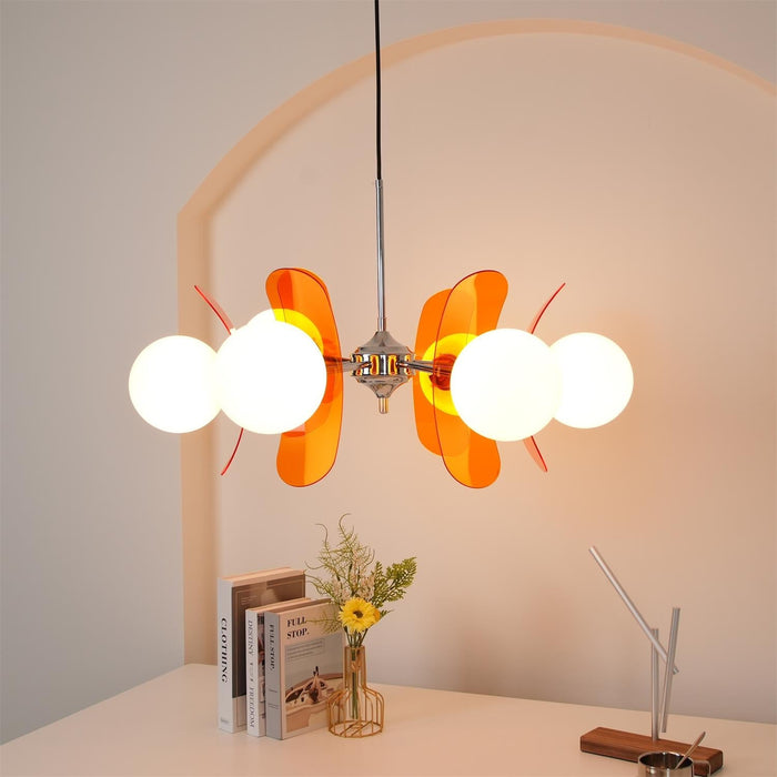 Coloured Sputnik Chandelier-DWHOME