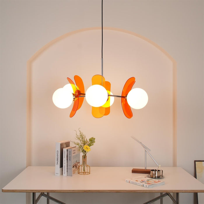 Coloured Sputnik Chandelier-DWHOME