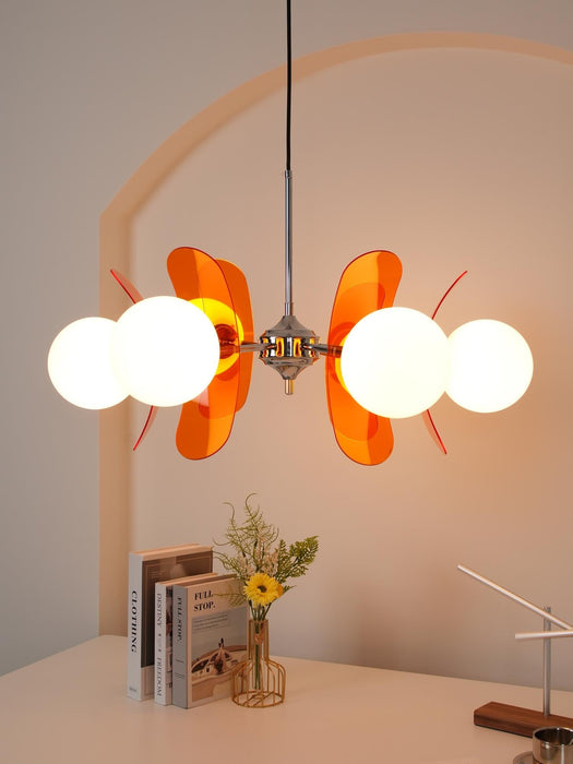Coloured Sputnik Chandelier-DWHOME