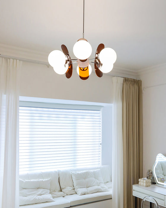 Coloured Sputnik Chandelier-DWHOME