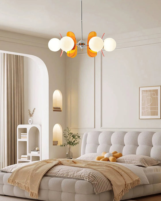 Coloured Sputnik Chandelier-DWHOME