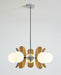 Coloured Sputnik Chandelier-DWHOME