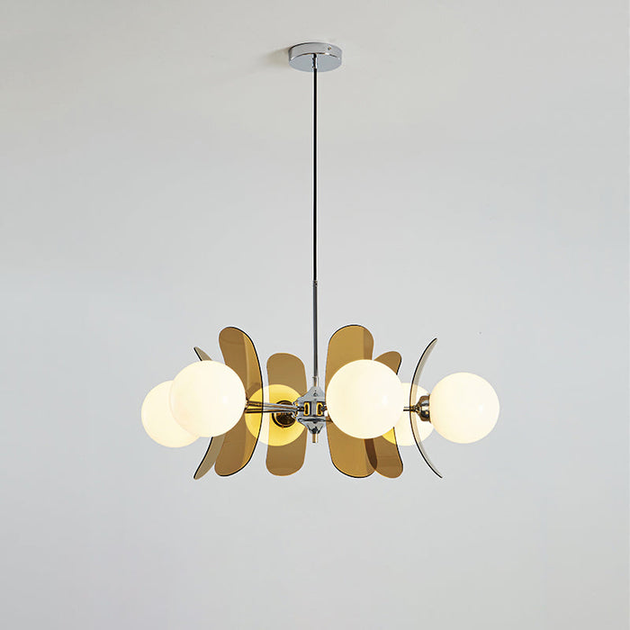 Coloured Sputnik Chandelier-DWHOME