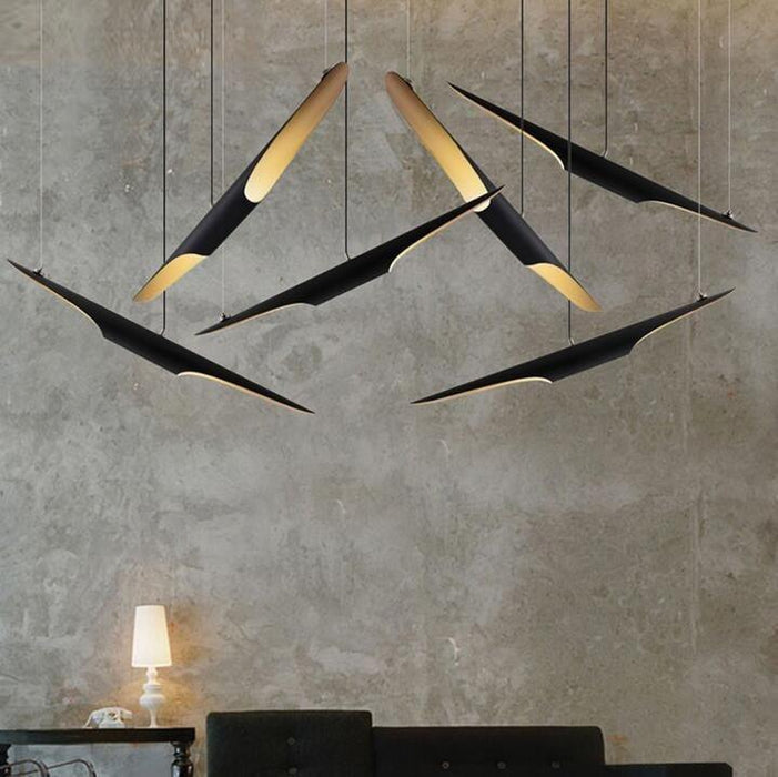 Coltrane Pipe Pendant Lights.