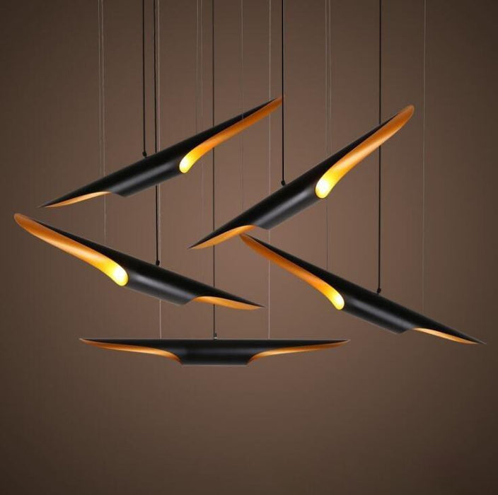 Coltrane Pipe Pendant Lights-DWHOME