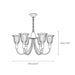 Columbia Brass Chandelier-DWHOME