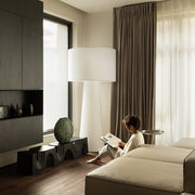 Column Fabric Floor Lamp-DWHOME