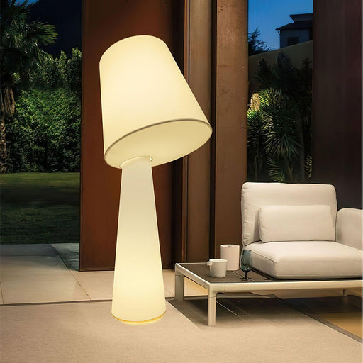 Column Fabric Floor Lamp.