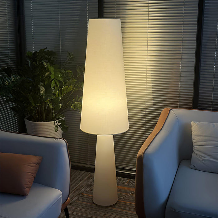 Column Fabric Floor Lamp.