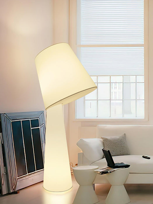 Column Fabric Floor Lamp.