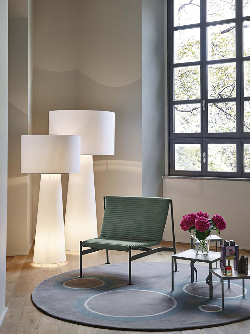 Column Fabric Floor Lamp-DWHOME