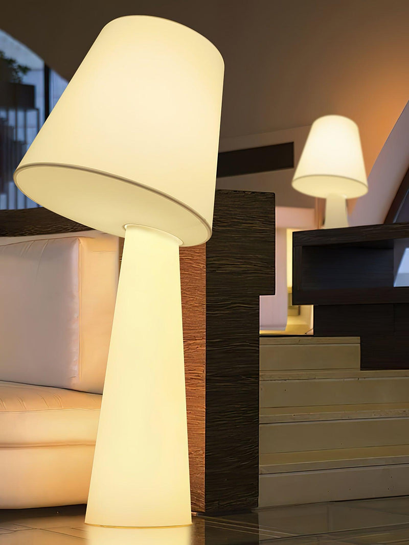 Column Fabric Floor Lamp-DWHOME
