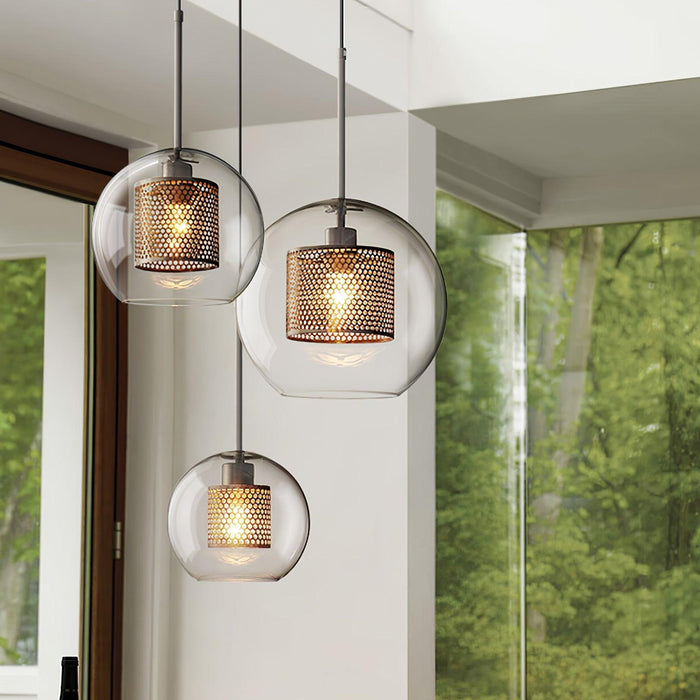 Combined Chiswick Glass Pendant Light - Vakkerlight