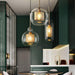 Combined Chiswick Glass Pendant Light - Vakkerlight