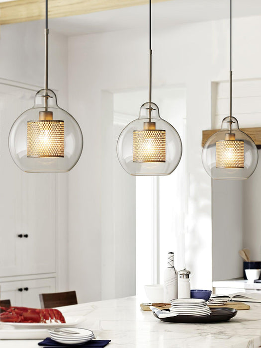 Combined Chiswick Glass Pendant Light - Vakkerlight