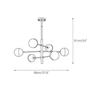 Compass Chandelier-DWHOME