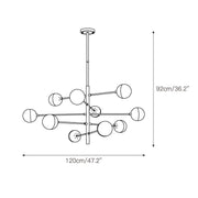 Compass Chandelier-DWHOME