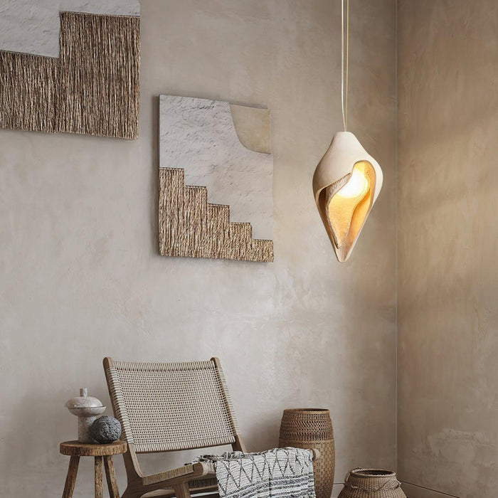Conch Resin Pendant Lamp-DWHOME